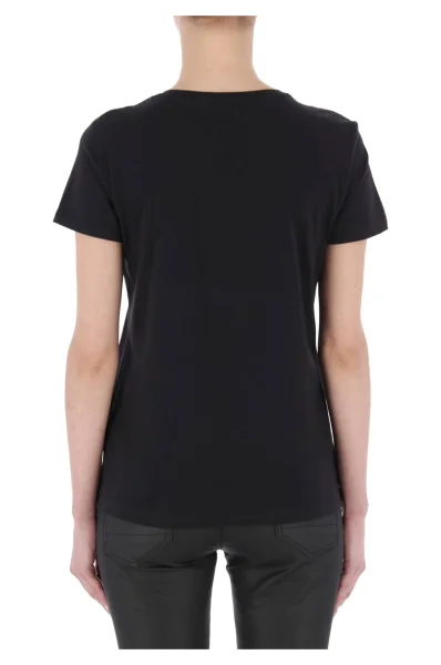 T-shirt HANIKA V | Regular Fit Gas black